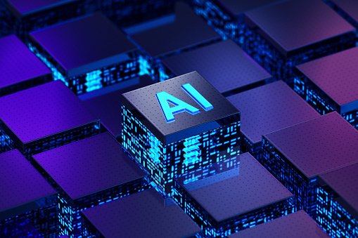 artificial intelligence. information concept. 3d render