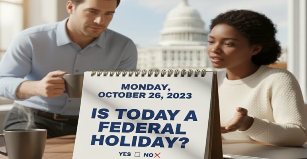 is today a federal holiday